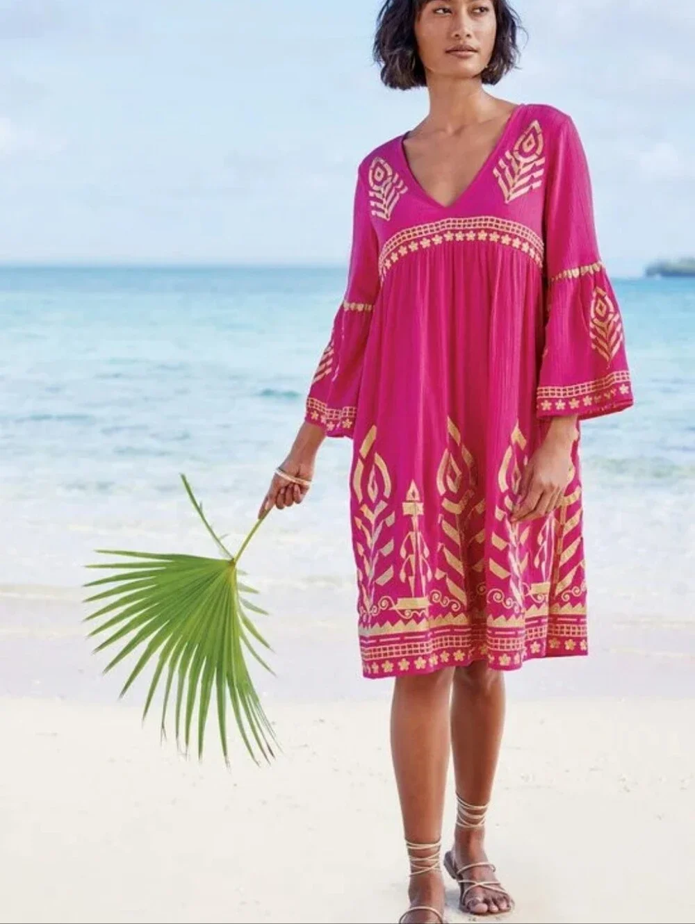 NWT Soft Surroundings Zaneta Dress PXL - Picture 2 of 10